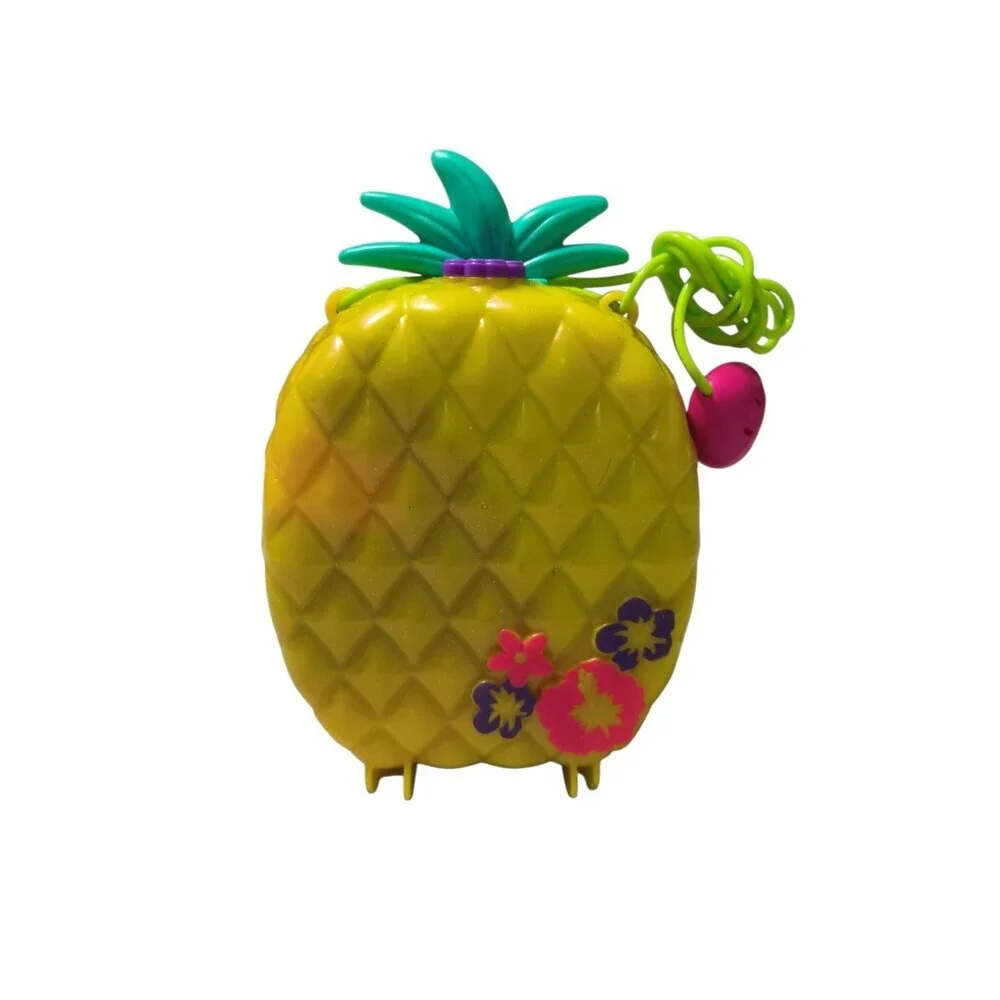 Polly Pocket - Tropicool Pineapple Wearable Purse Compact (Mattel)